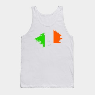 Irish flag Tank Top